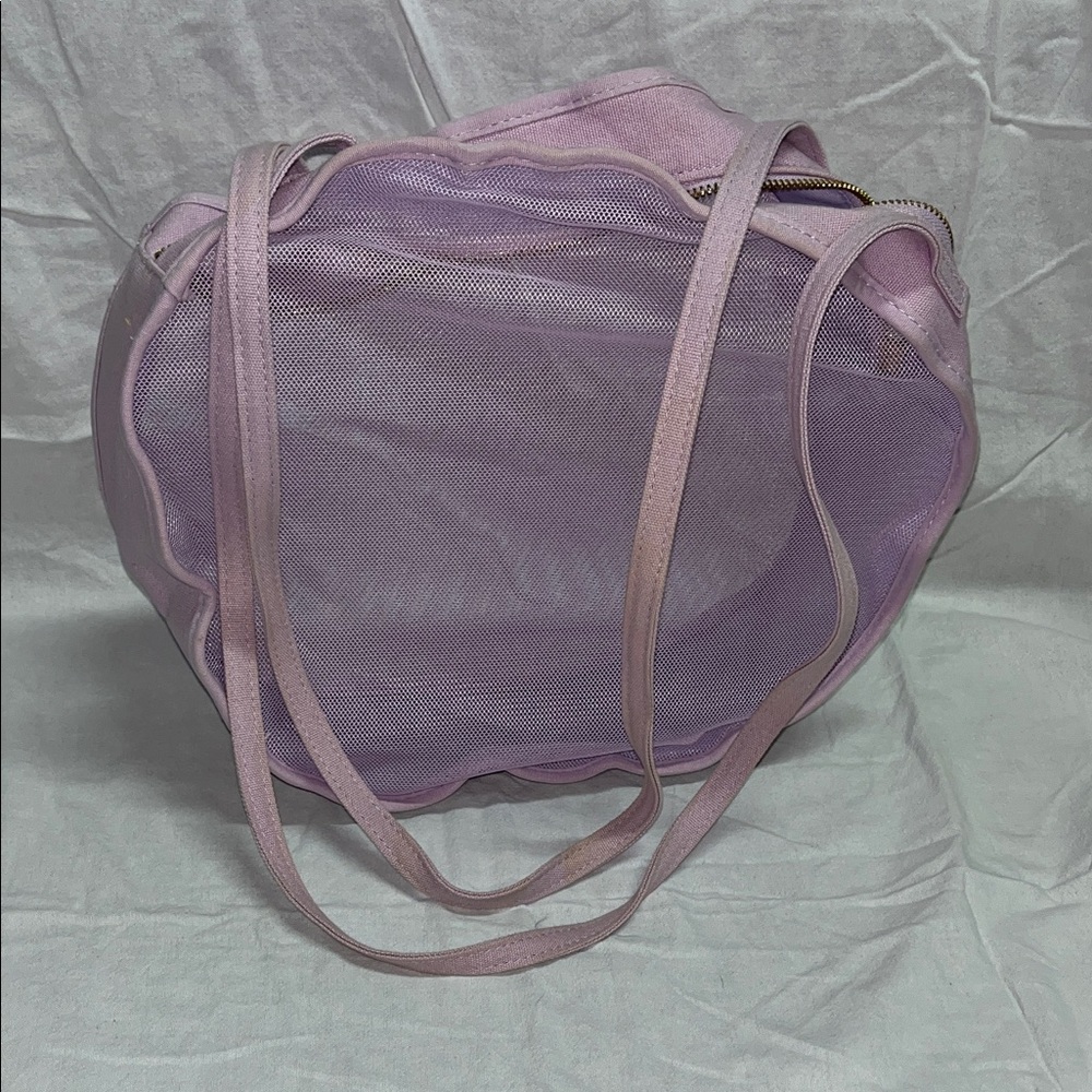 🍀6/$20 Purple Mesh Women's beach Bag